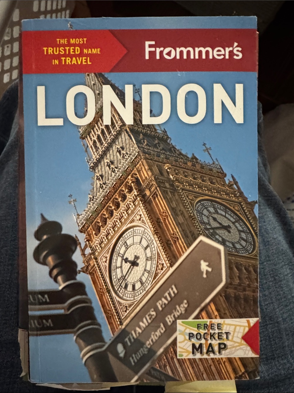 London Travel Guide - Blue Cover